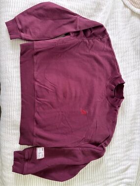 Bandit Cropped Mockneck Sweatshirt